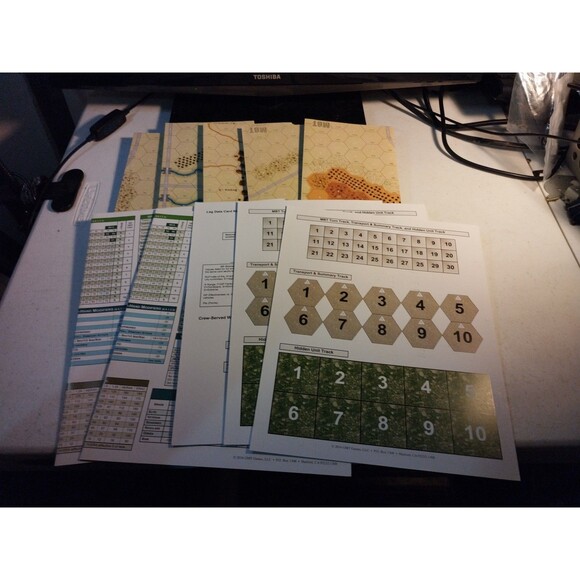 A failed coup renders the ARVN GMT Games: MBT 1st Edition Board Game 2016 - Incomplete - Read Description